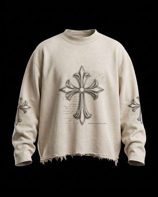 Cross Script Tee