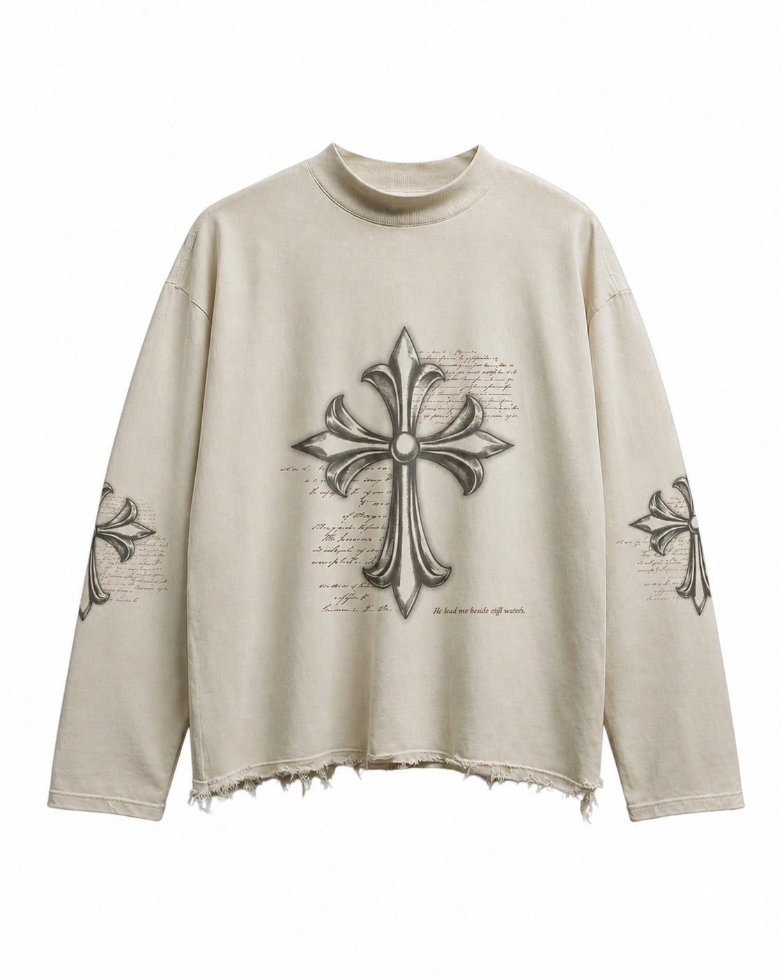 Cross Script Tee -PREORDER